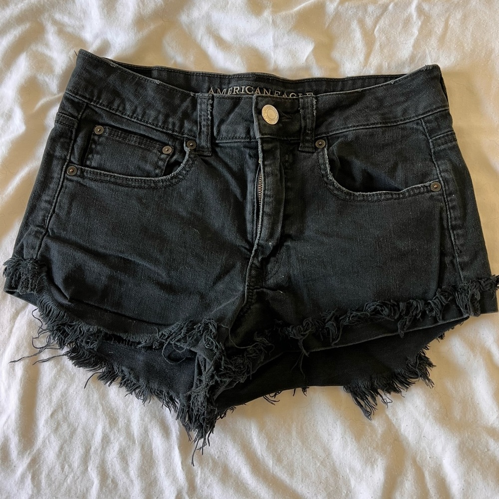 American Eagle festival shorts